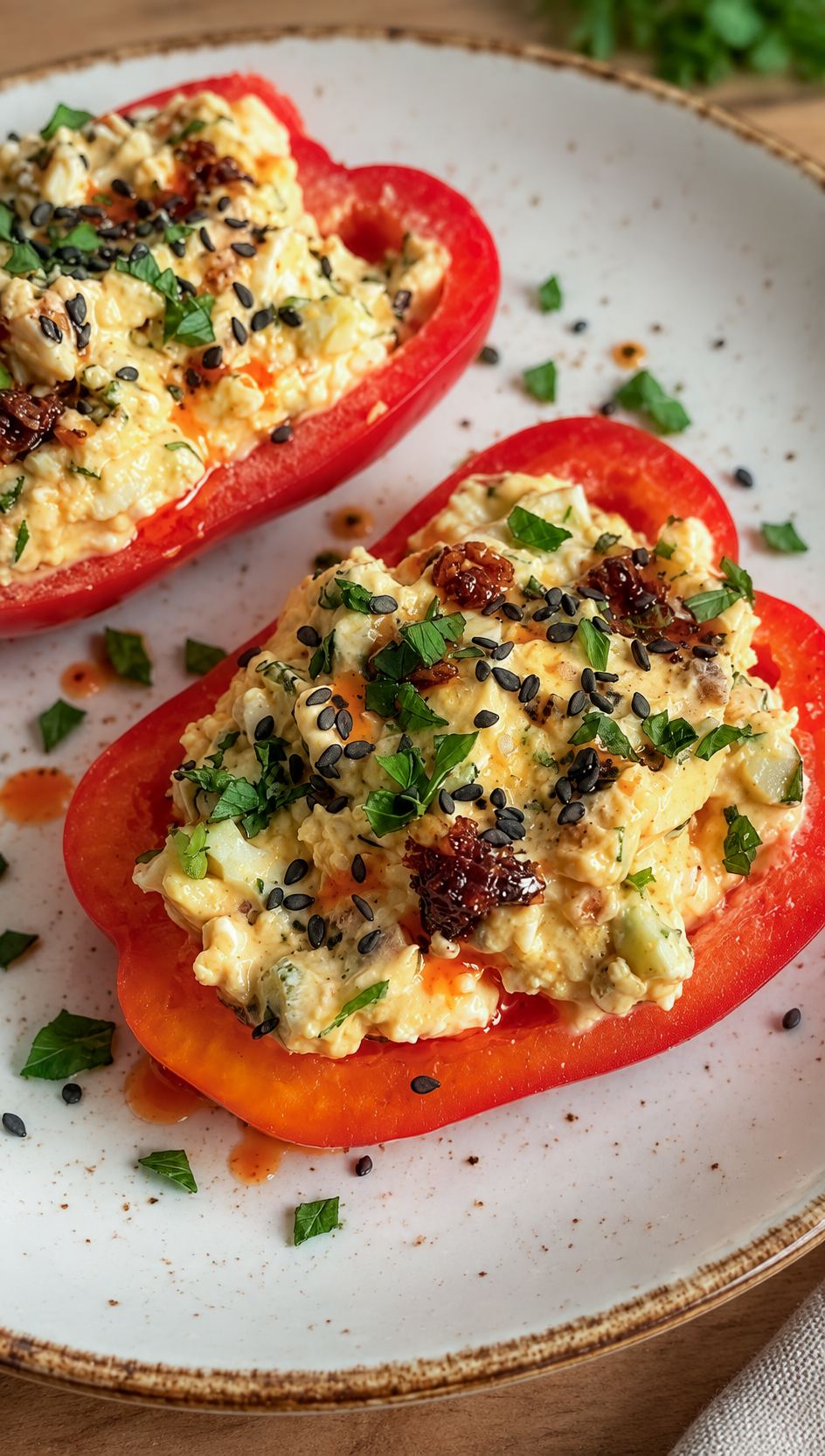 Chilli Crisp Egg Salad