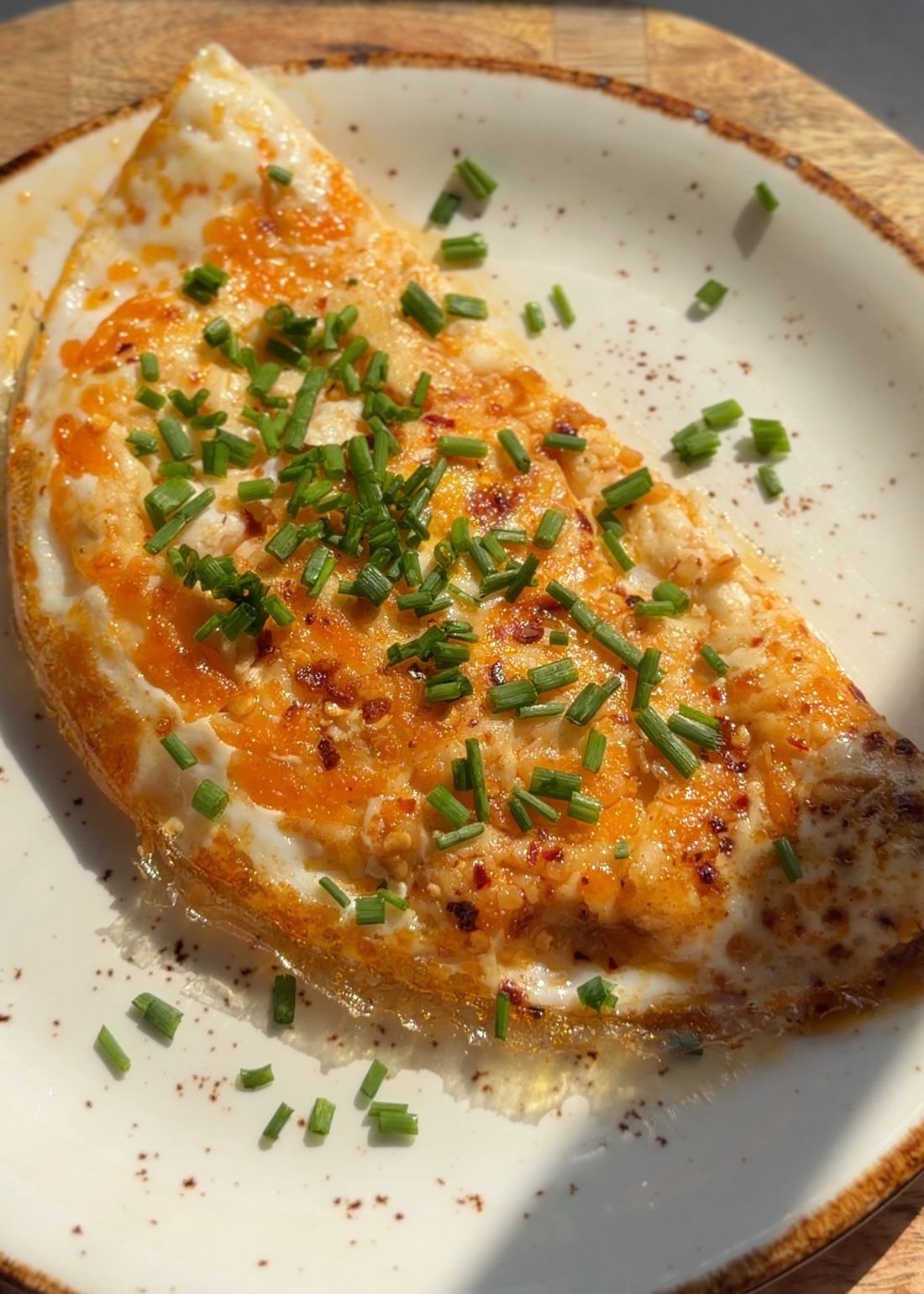 Chilli Crisp Halloumi Eggs