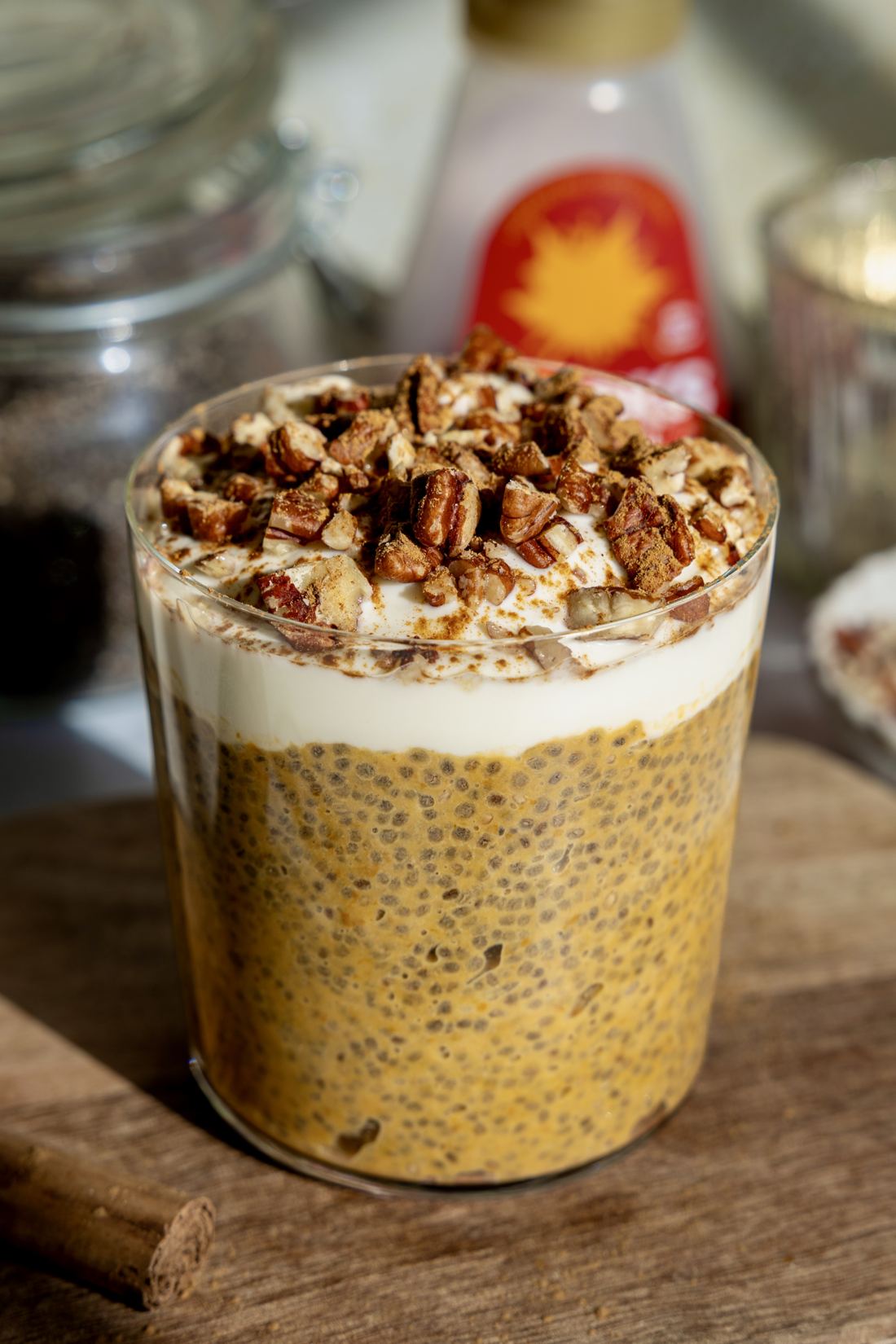 Pumpkin Spice Chia Pudding