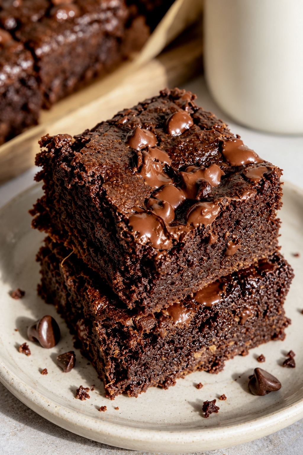 Healthy Sweet Potato Brownies